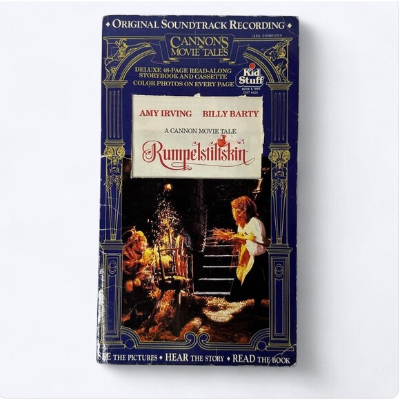 Cannons Movie Tales Rumpelstiltskin Storybook Read Along Cassette Not Included - Picture 1 of 9
